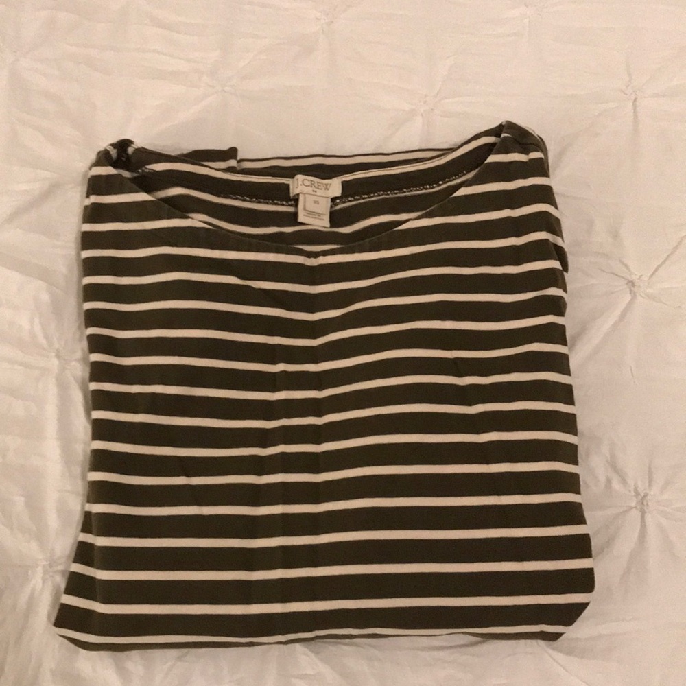 J. Crew striped shirt